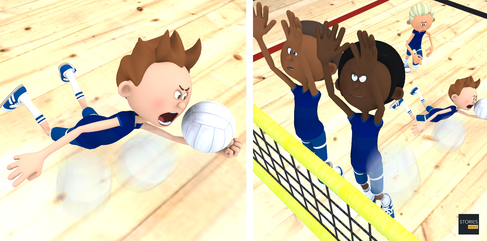 Volleyball | Stories Preschool