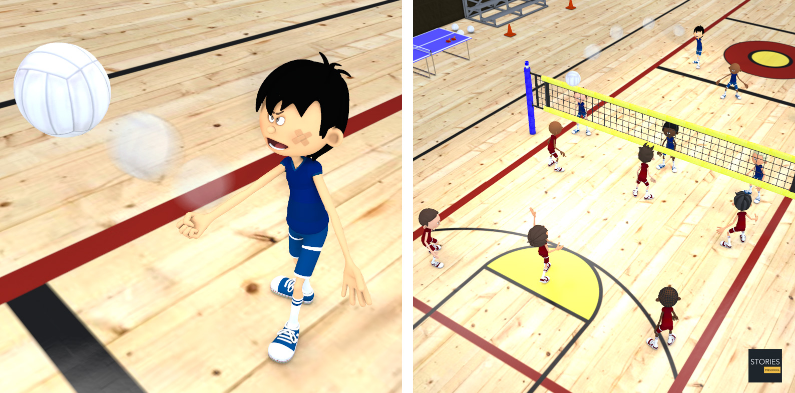 Volleyball | Stories Preschool