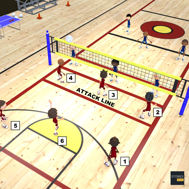 Volleyball | Stories Preschool